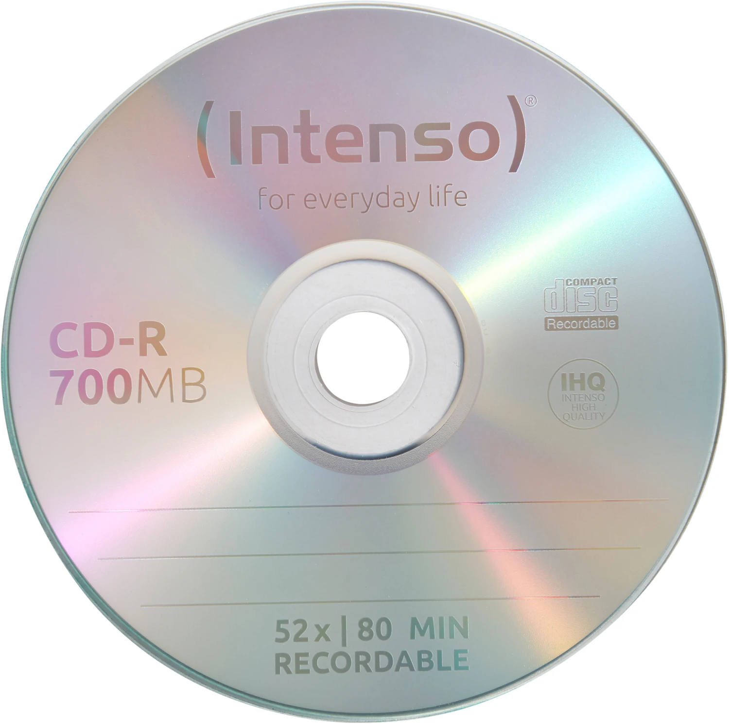 INTENSO CD-R Cake Box 80MIN/700MB