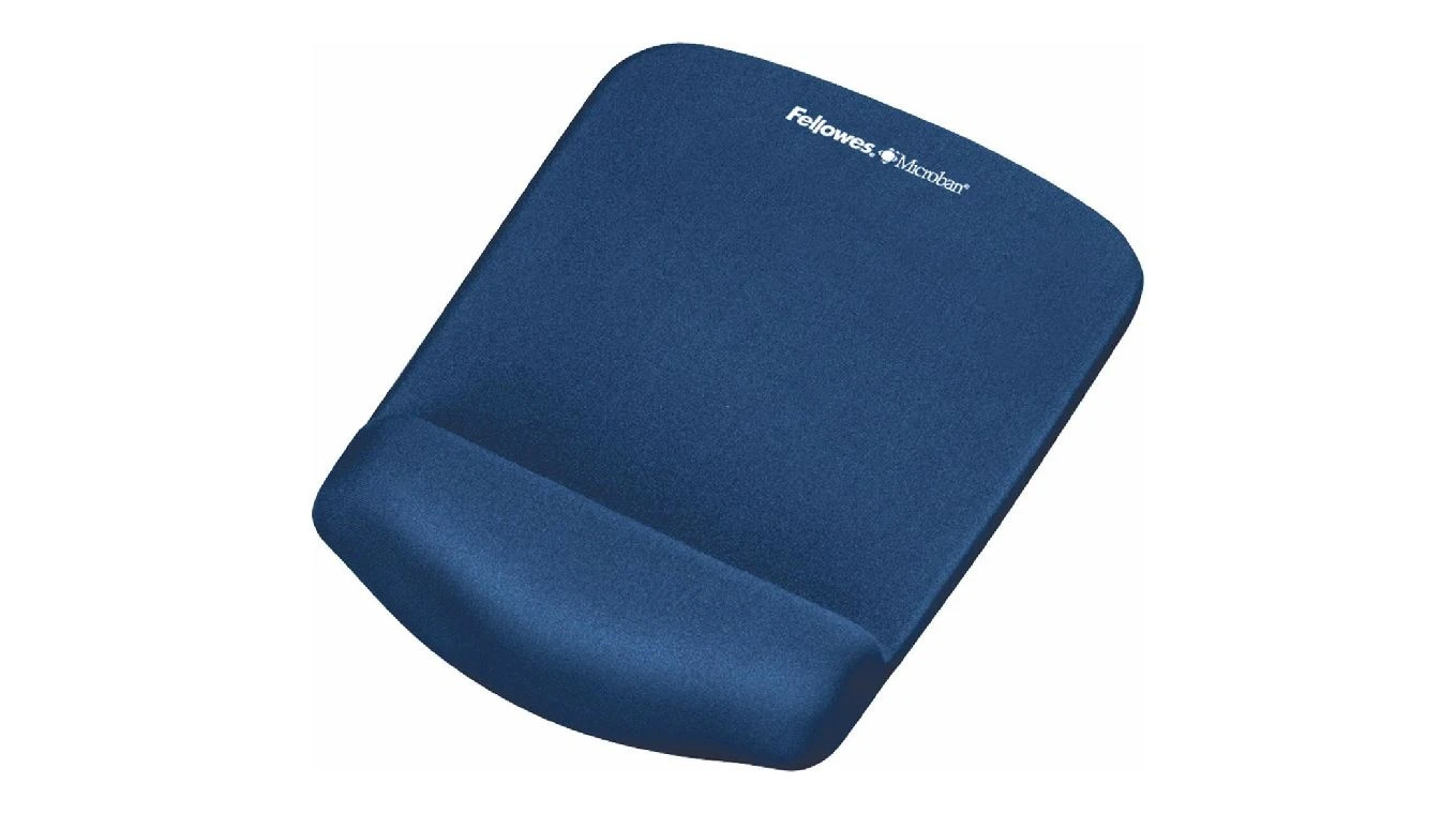 FELLOWES Mausmatte Plushtouch mit Handgelenkauflage