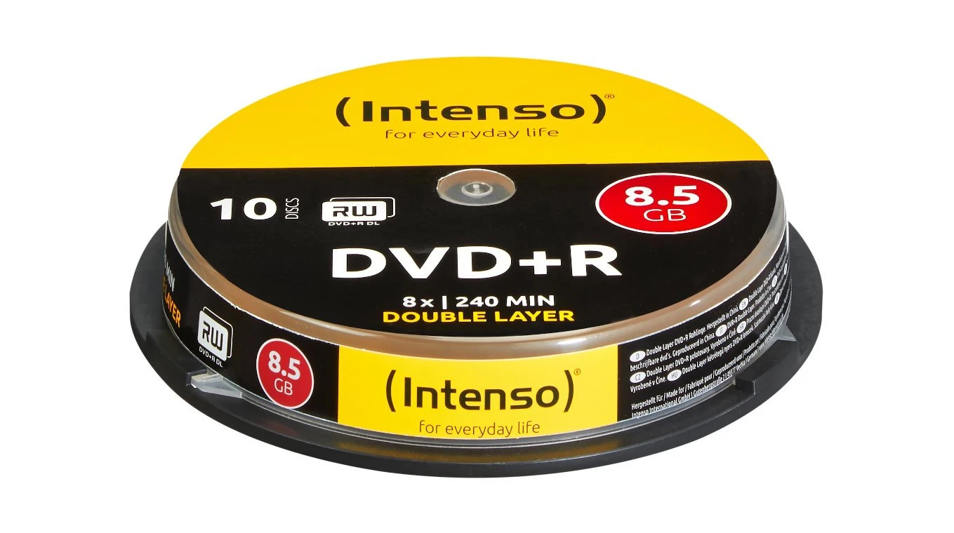 INTENSO DVD+R Cake Box 8.5GB