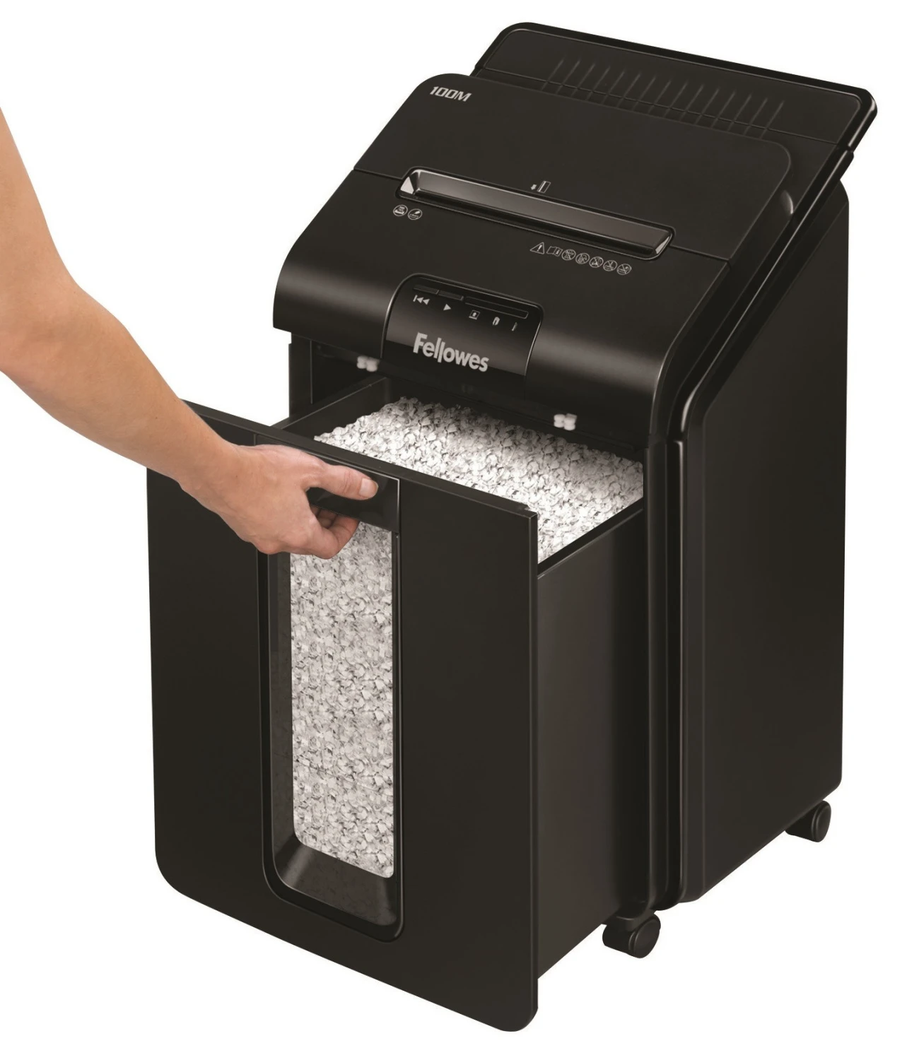 FELLOWES Aktenvernichter AutoMax 100M, P-4, 23lt