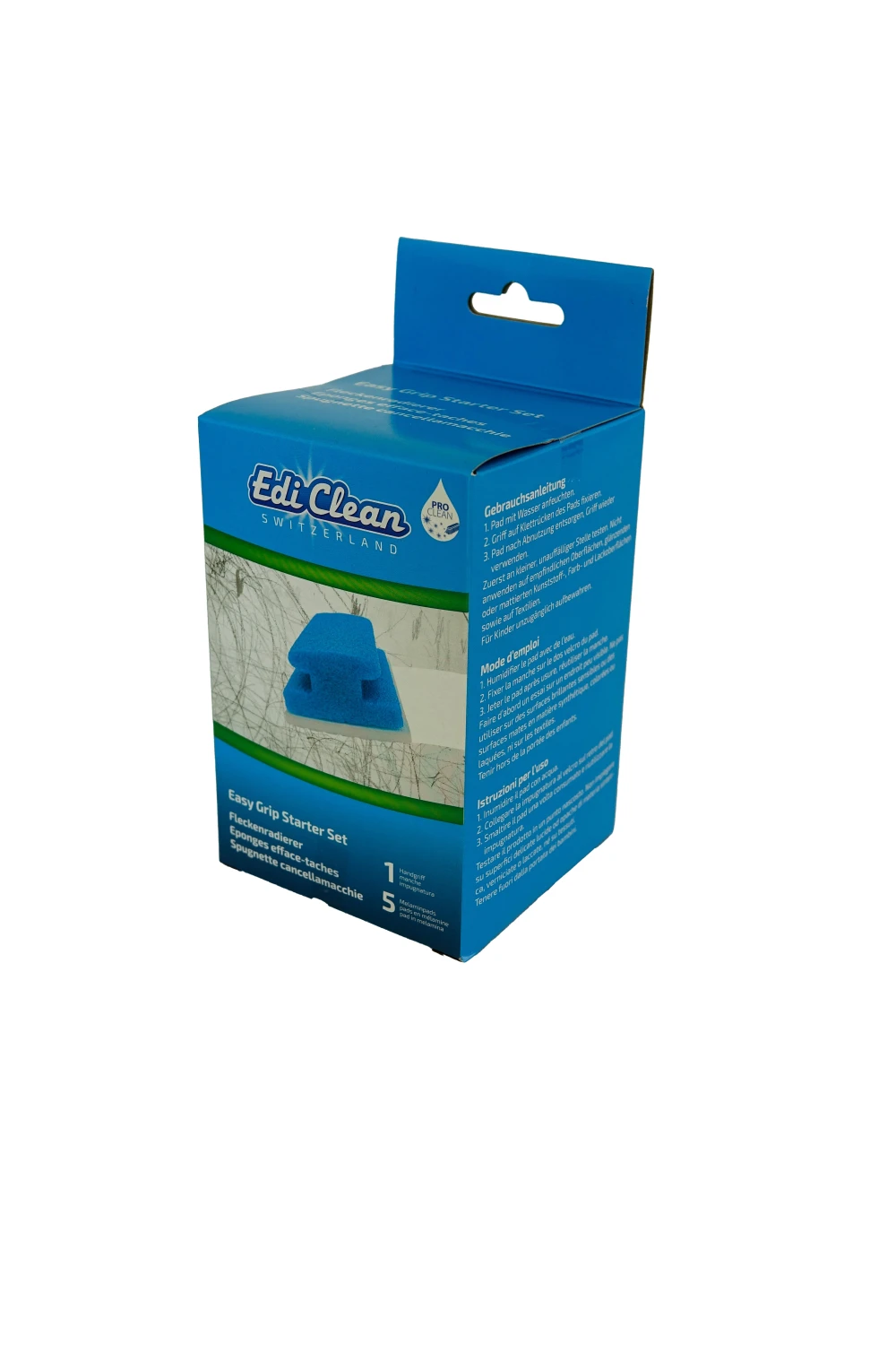 EDI CLEAN Fleckenradierer Easy Grip Starter Set