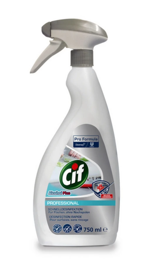 CIF Flächendesinfektionsmittel Alcohol Plus Professional 6 x 750 ml
