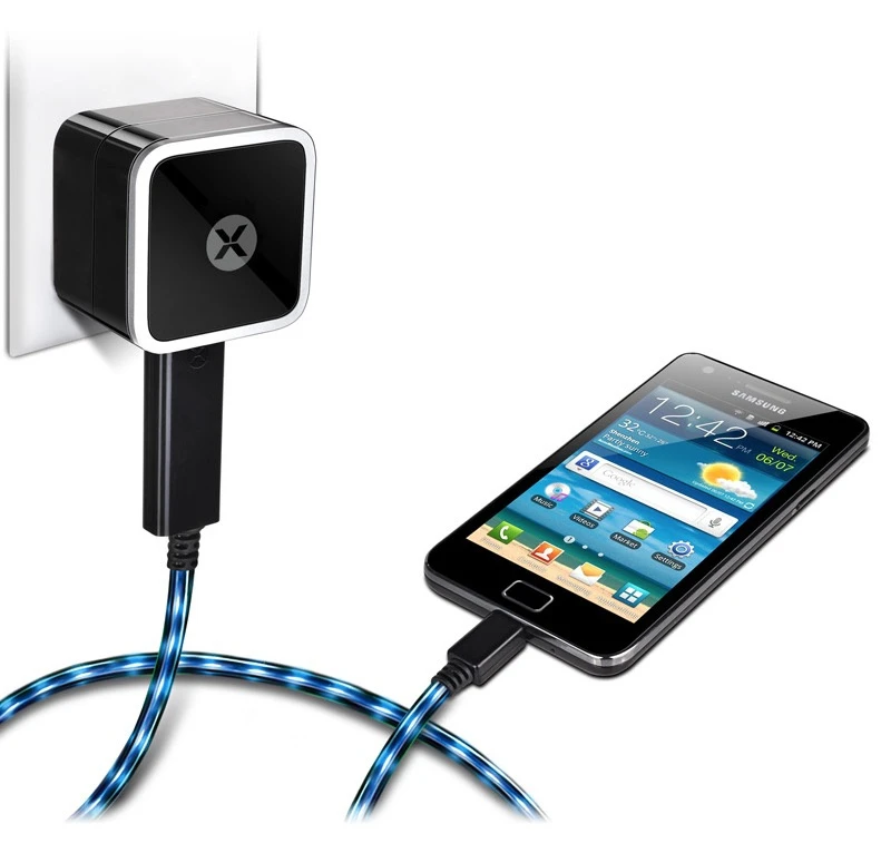 Dexim Visible Green Charger Micro-USB Anschluss