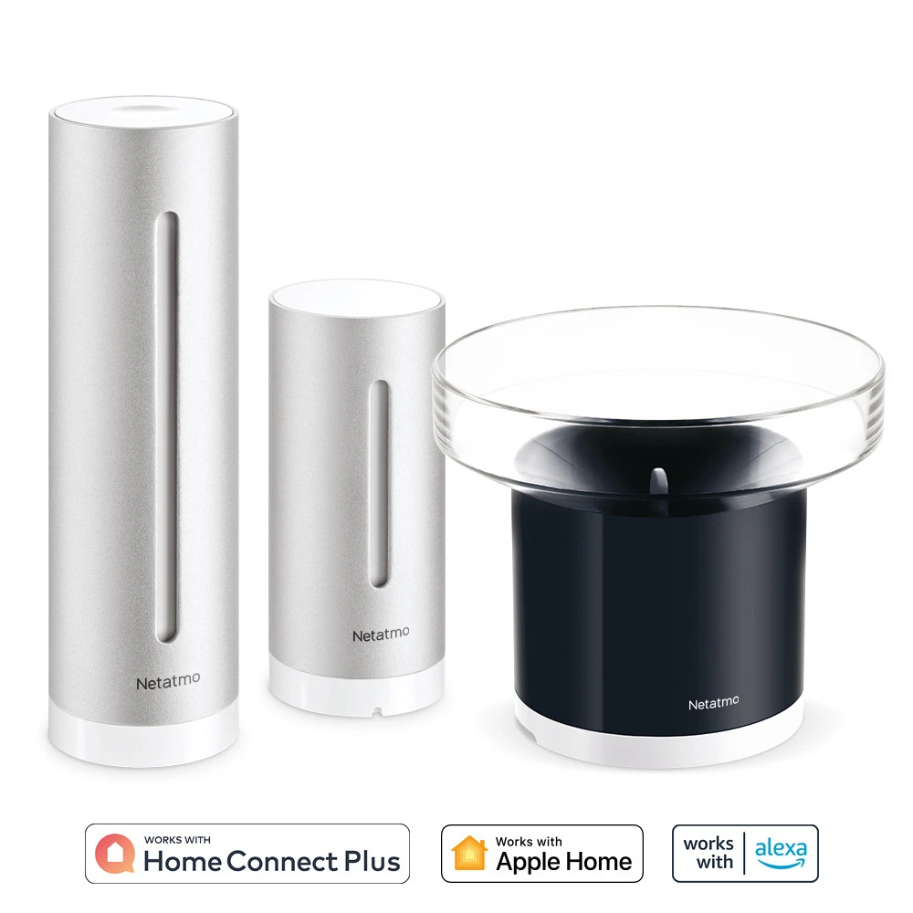 Netatmo Smarte Wetterstation + Regenmesser