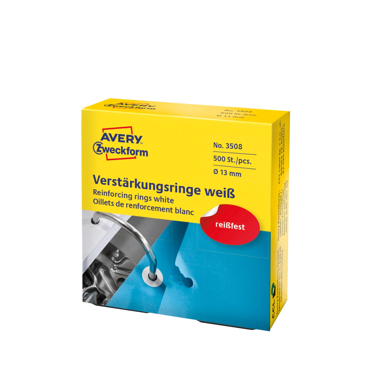 AVERY ZWECKFORM 3508 Verstärkungsringe ø 13 mm
