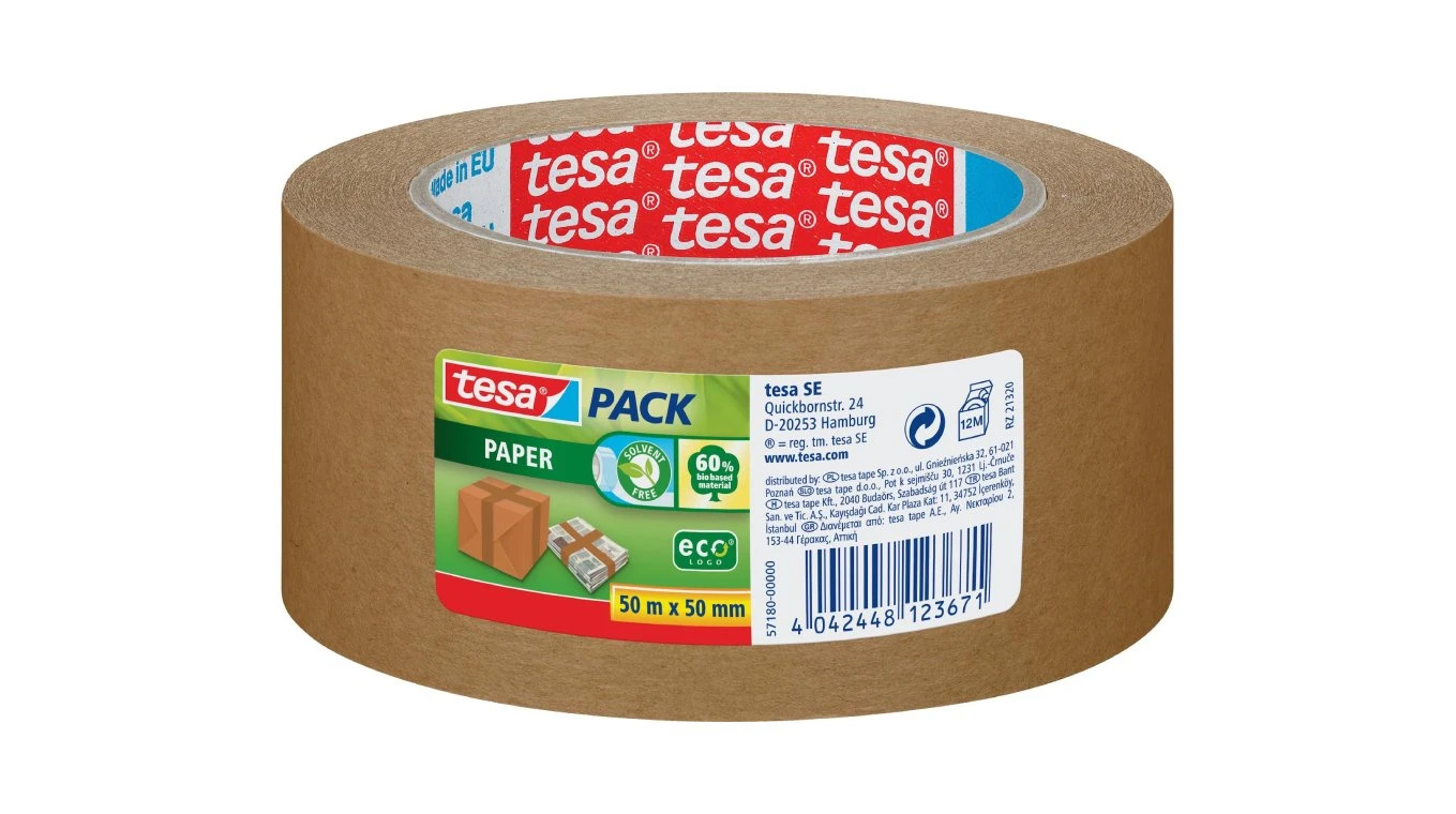 TESA Verpackungsband EcoLogo braun 50 mm x 50 m