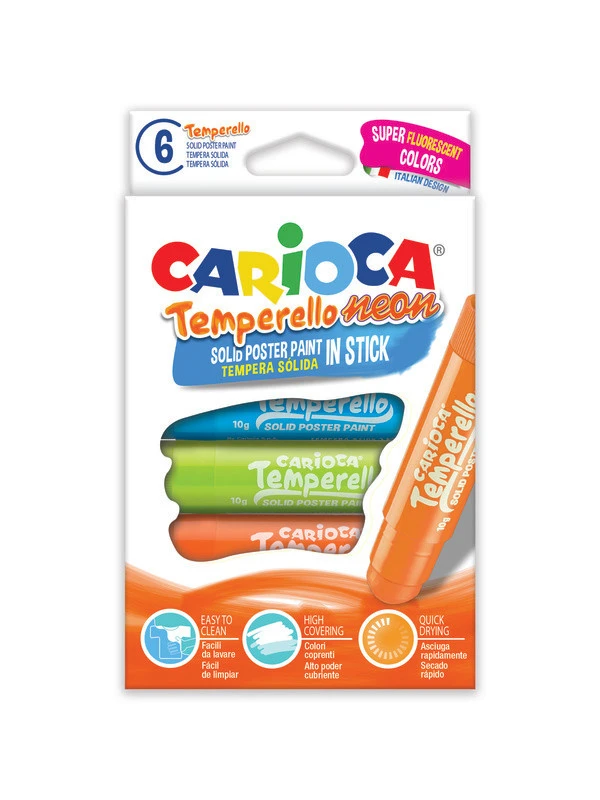 CARIOCA Posterfarbe Temperello Neon