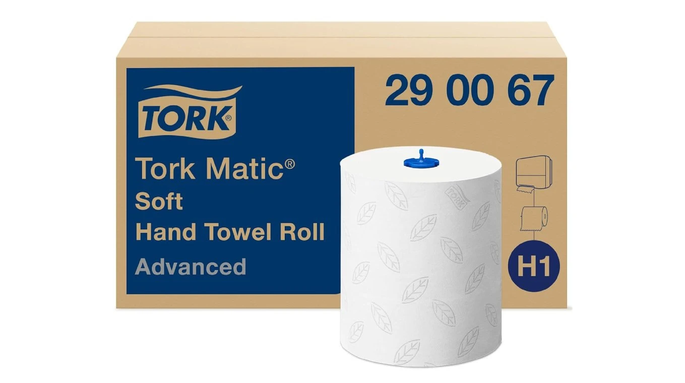 TORK Papierhandtuchrollen Advanced Matic Soft 2-lagig, 6 Rollen