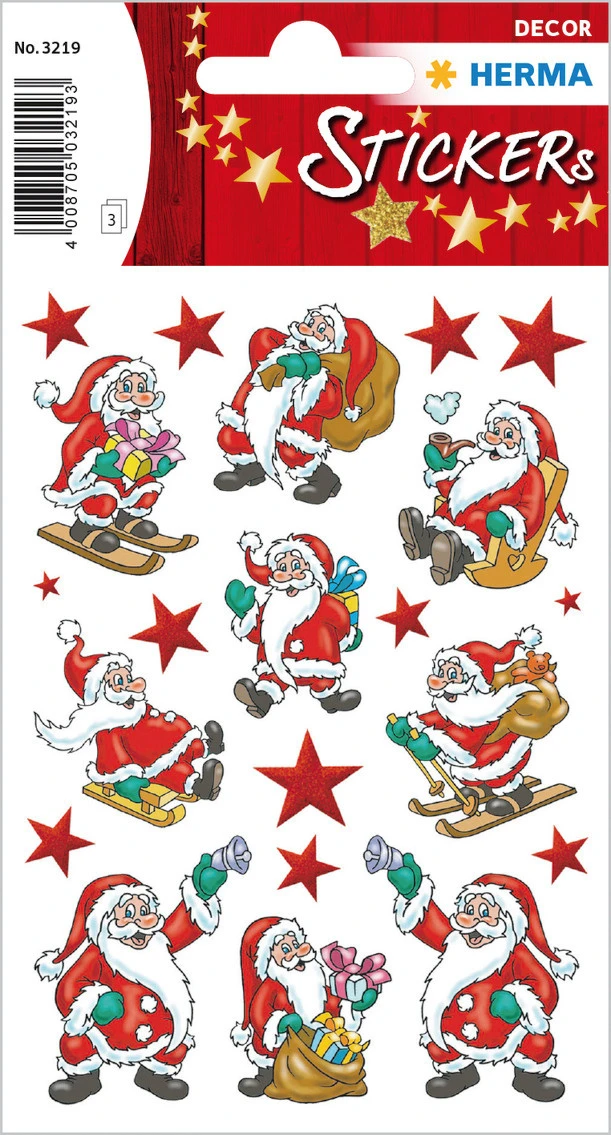 HERMA Sticker Weihnachten - 63 Stk.