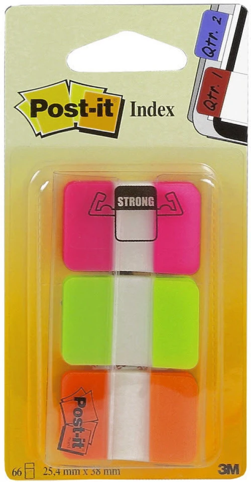 POST-IT Haftstreifen Index Strong 3 x 22 Blatt