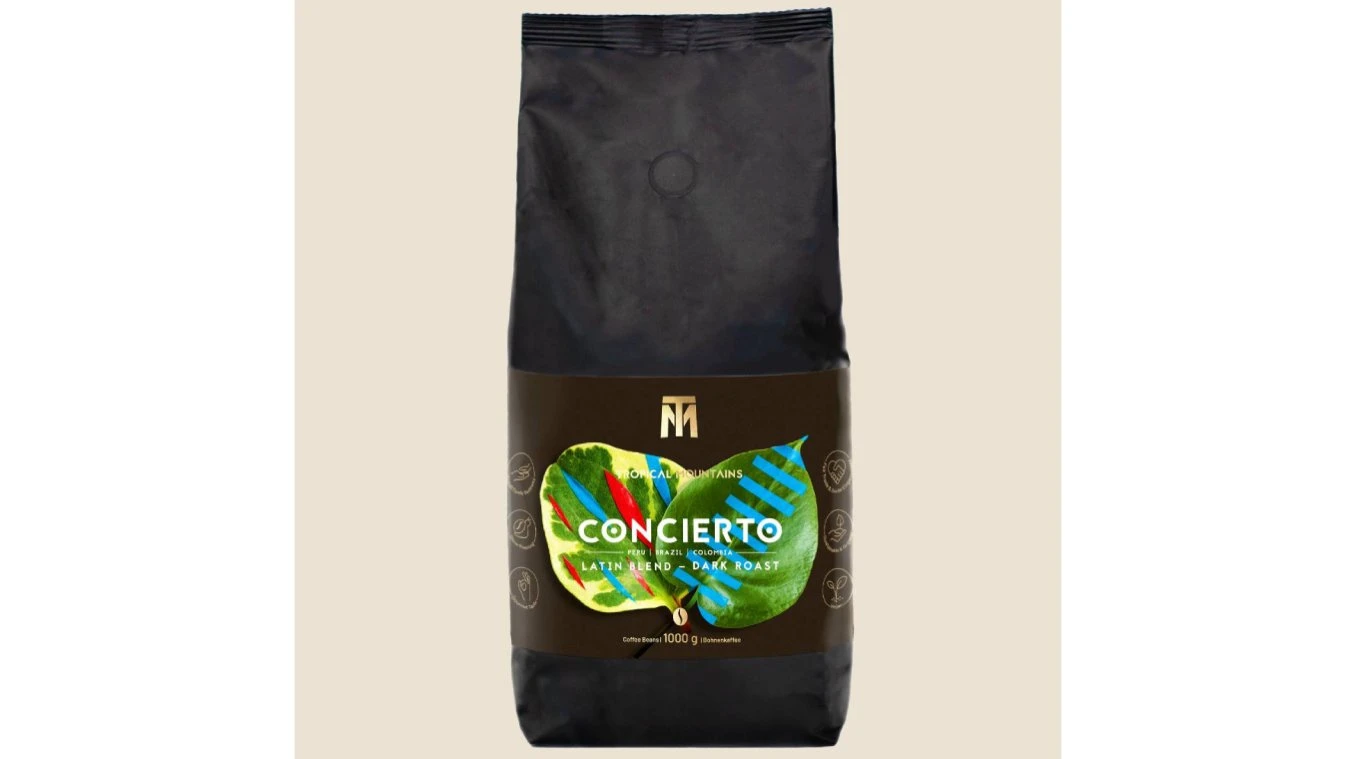 TROPICAL MOUNTAINS Bohnenkaffee Bio Concierto 1 kg