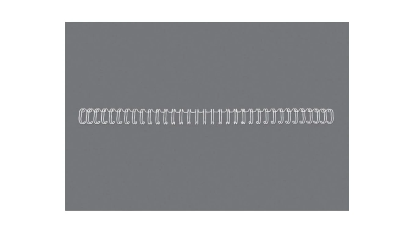 GBC Drahtbinderücken 6mm A4. Ø 6 mm