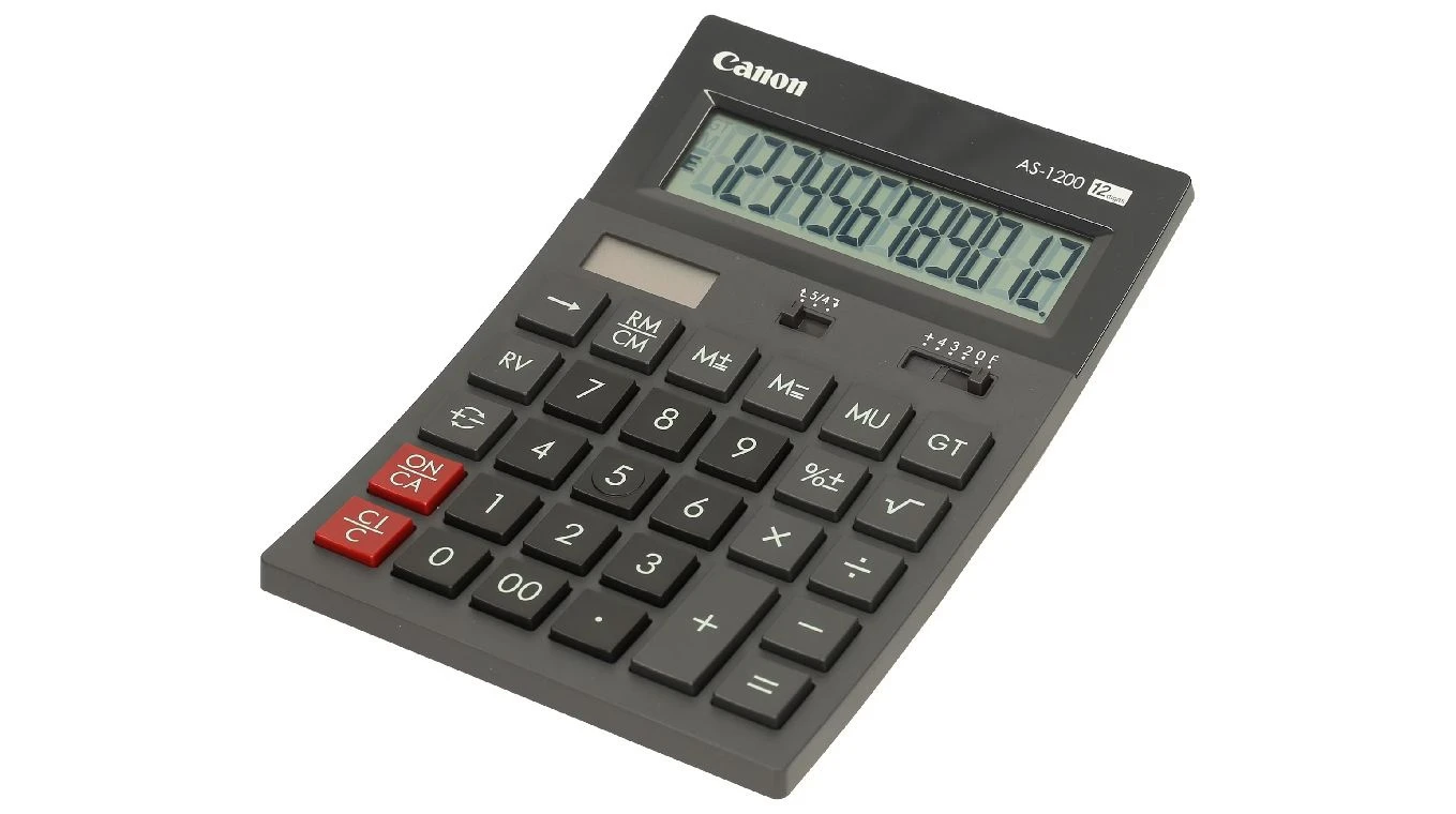 CANON AS1200 Tischrechner 12-stellig