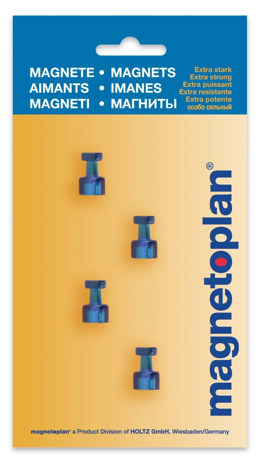 MAGNETOPLAN  magnetische Memohalter 18 x 11 mm