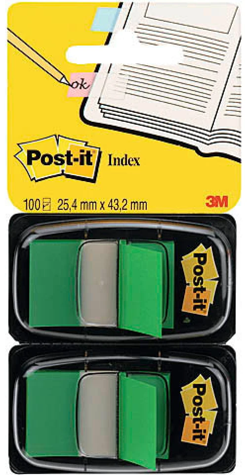 POST-IT Haftstreifen Index Standard 2 x 50 Blatt