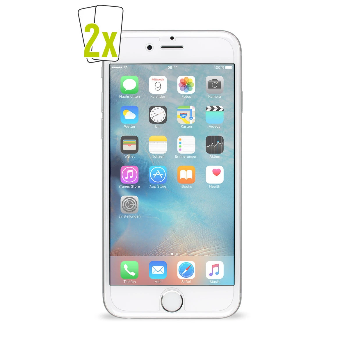 ARTWIZZ ScratchStopper Bilschirmschutz iPhone SE/6/7/ 8