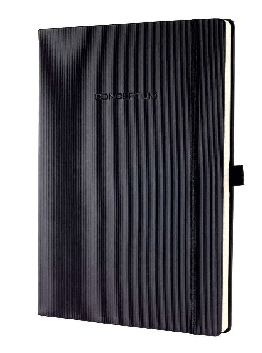 CONCEPTUM Notizbuch A4 80g/m2, liniert - 194 Seiten