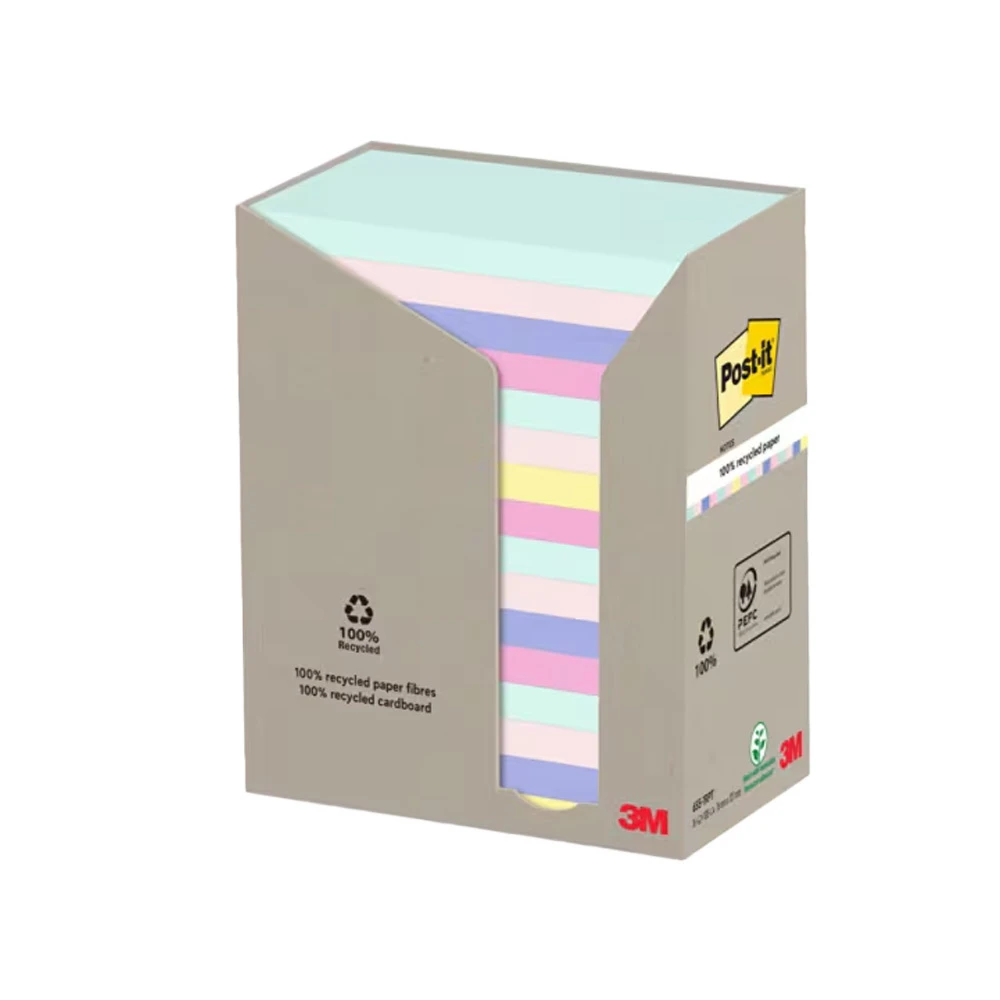 POST-IT Haftnotizen Recycling 16 x 100 Blatt