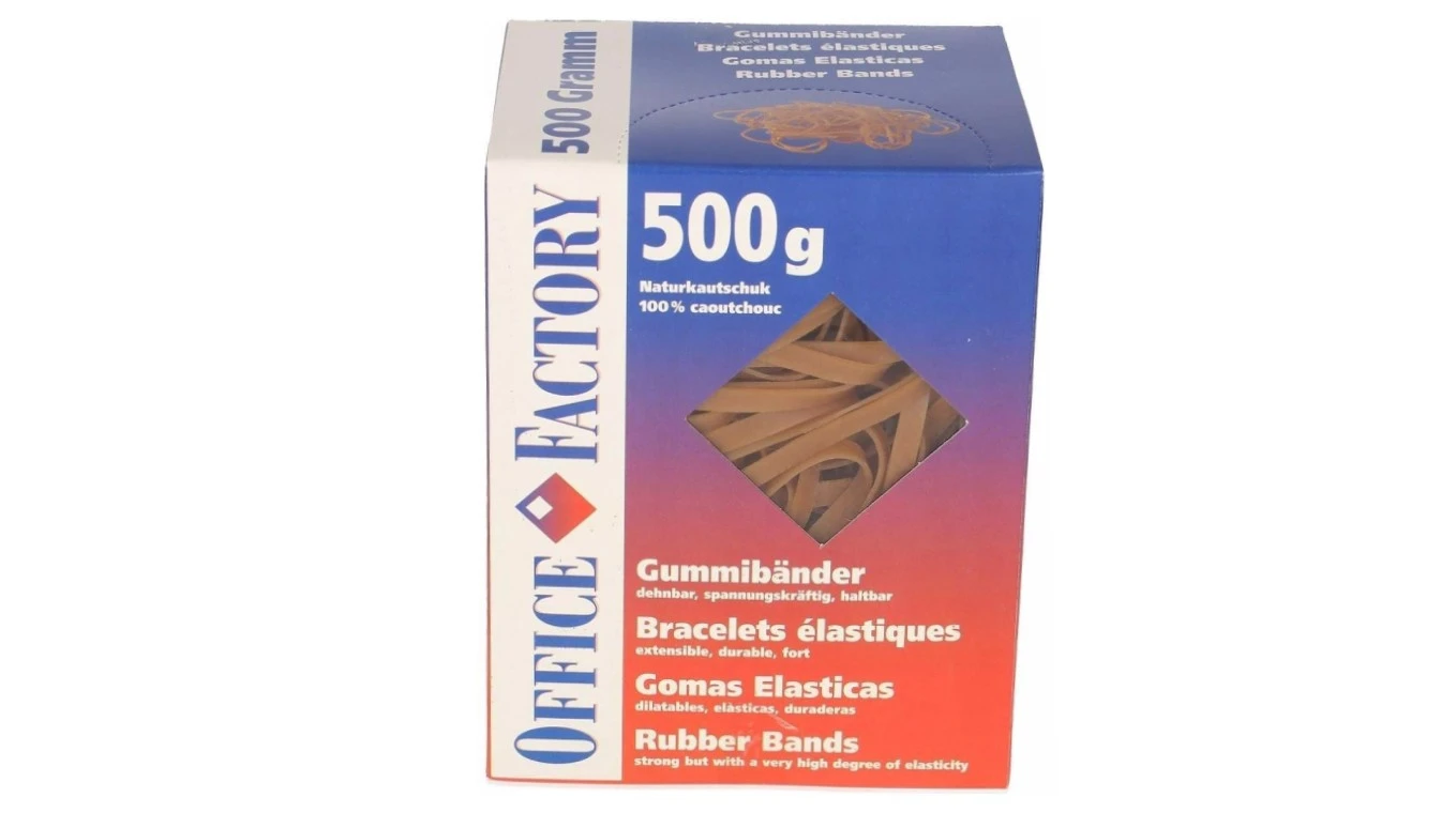 SMART OFFICE Gummibänder 80 x 3 mm, 500 g