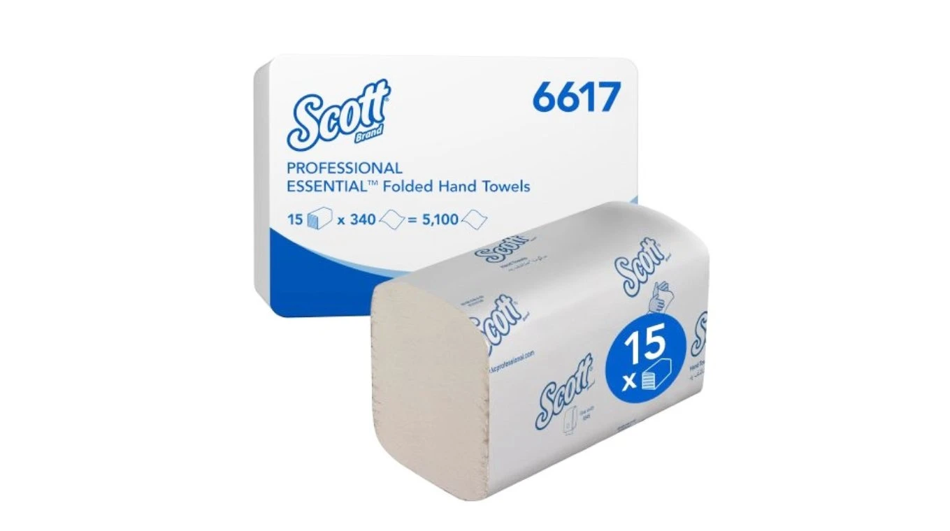SCOTT Papierhandtücher Professional V-Falz, 1-lagig, weiss