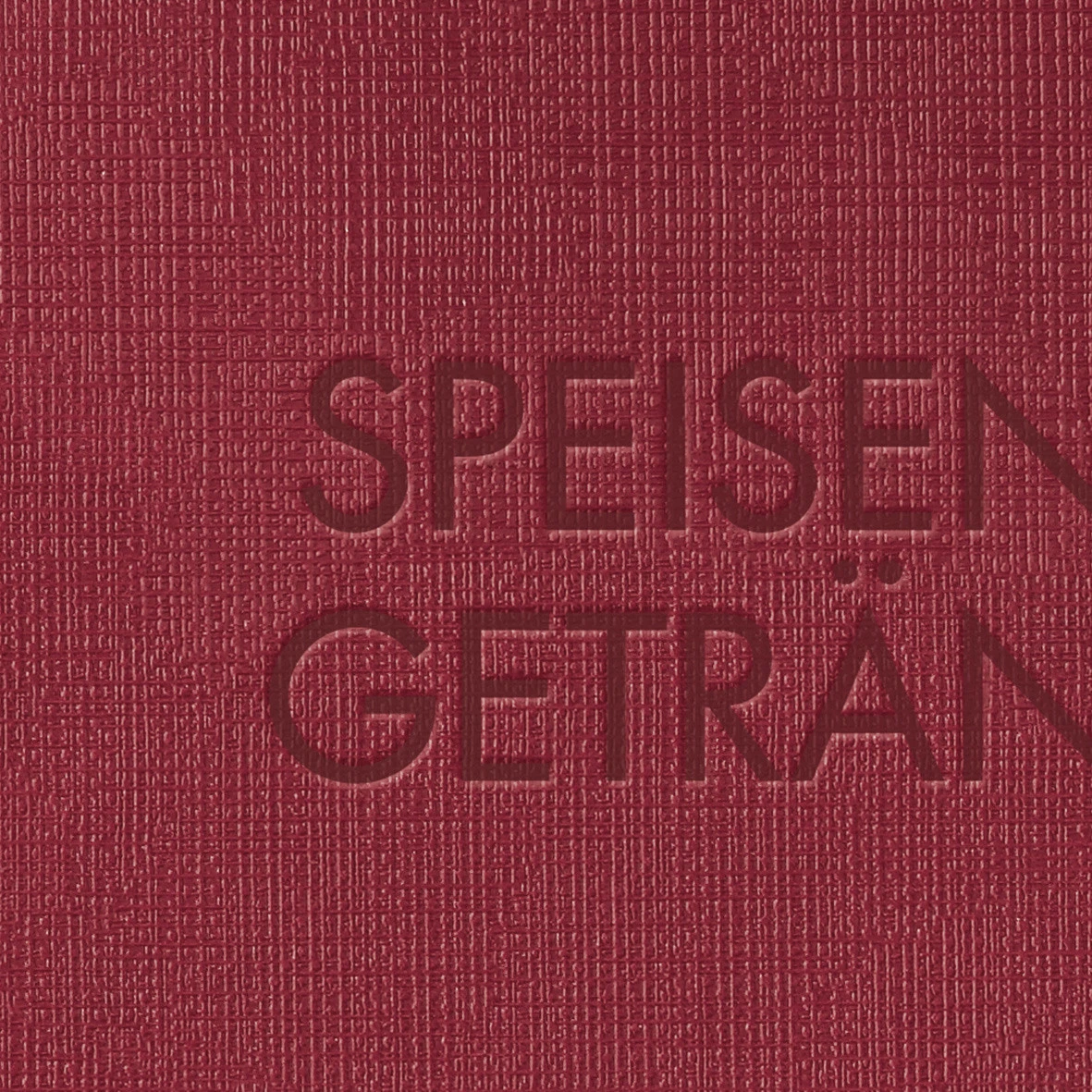 SIGEL Speisekarten-Mappe mit Blindprägung A4