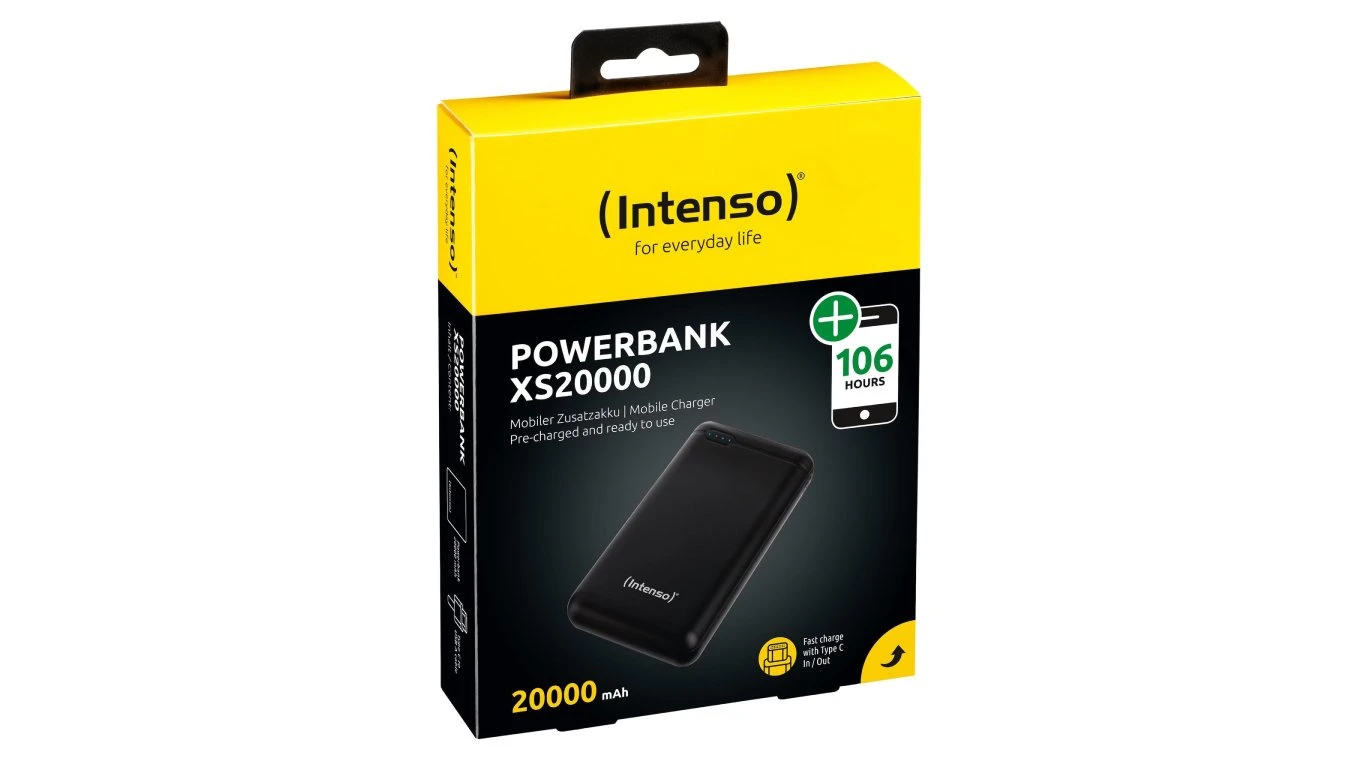 INTENSO XS20000 Powerbank 20'000 mAh