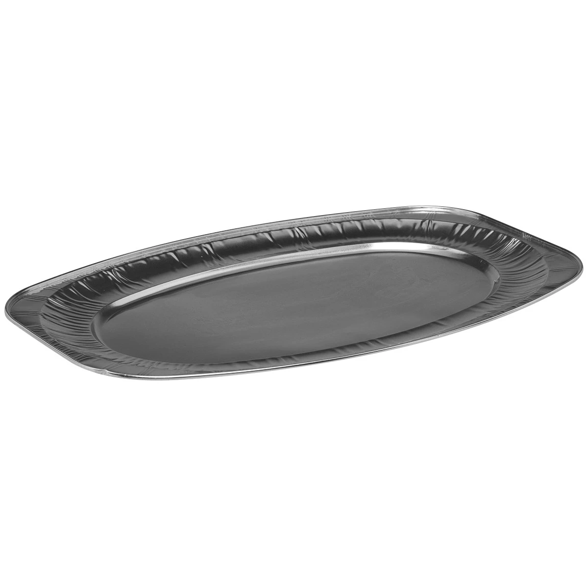 Einweg-Servierplatte oval, 10 Stück