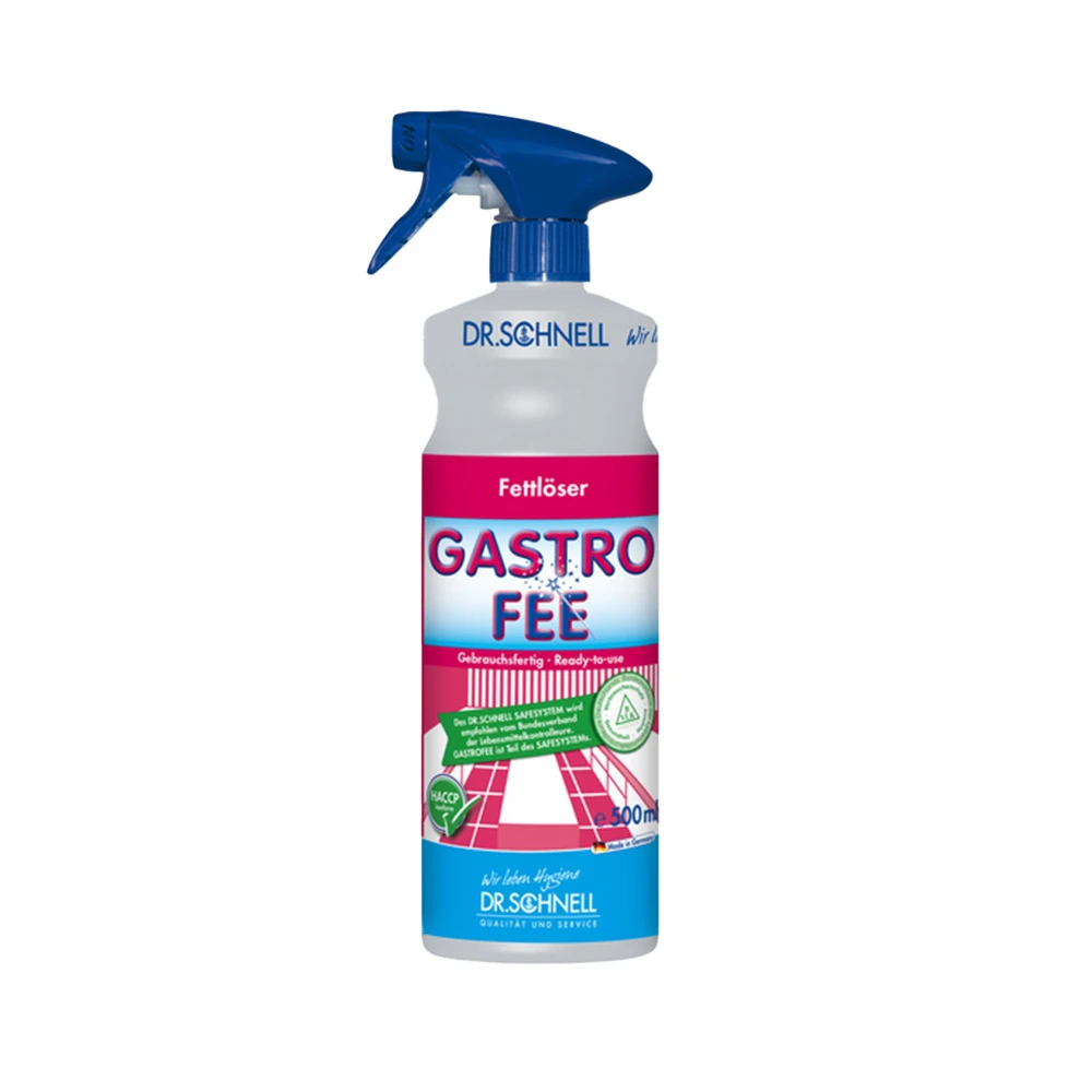 DR. SCHNELL Öl- und Fettlöser Gastrofee 6 x 500 ml