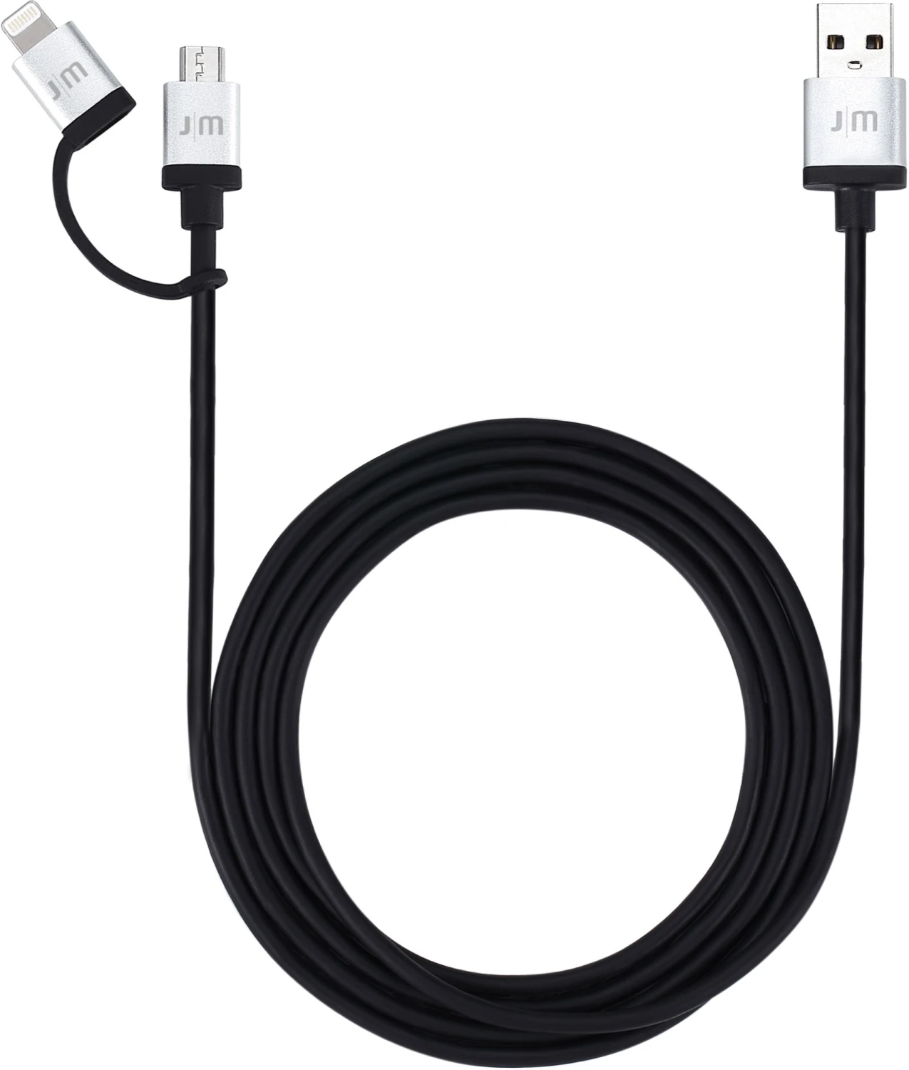 Just Mobile AluCable Duo Lightning & Micro-USB Kabel