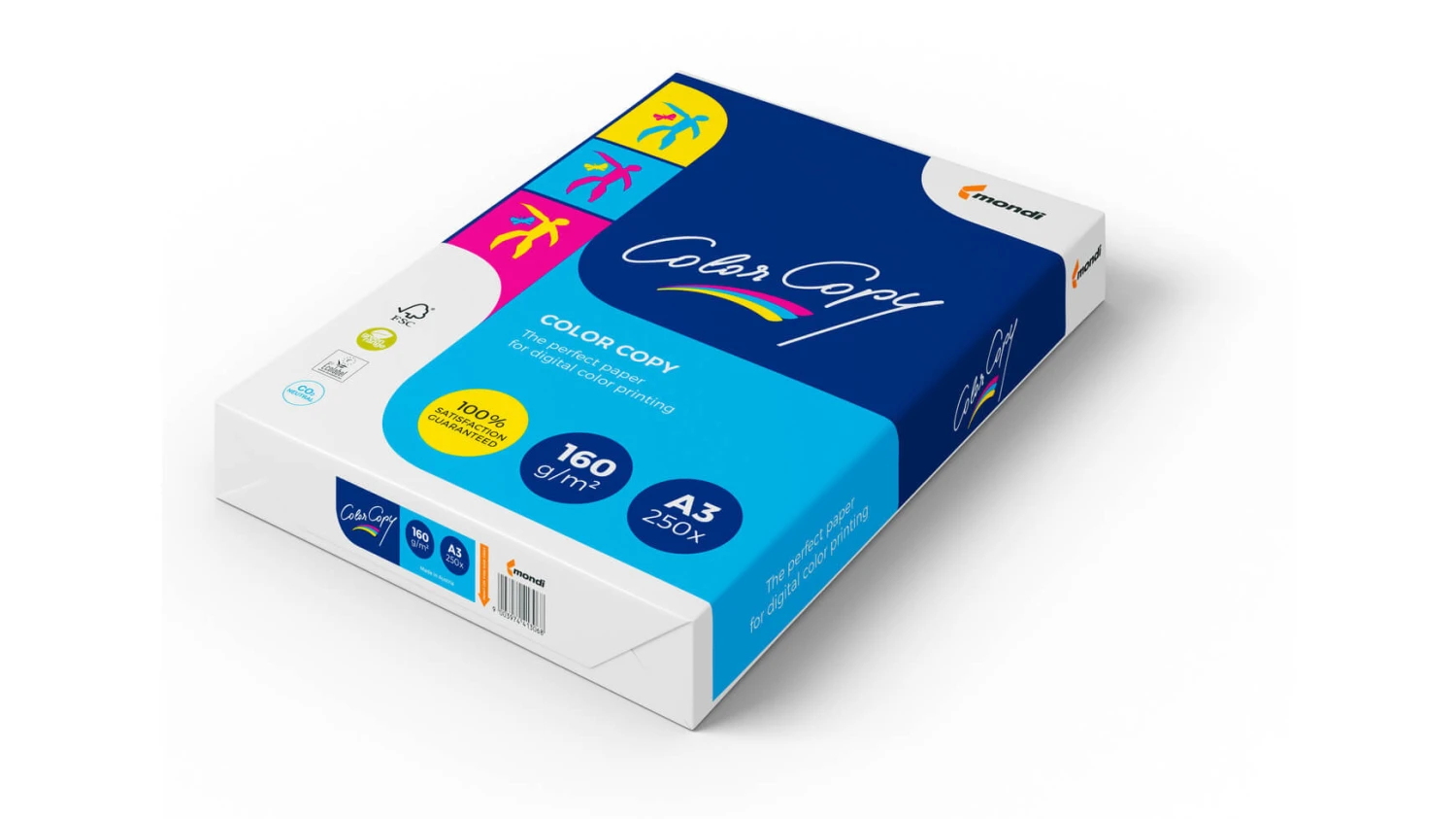 MONDI Kopierpapier Color Copy A3, 160 g/m², 250 Blatt