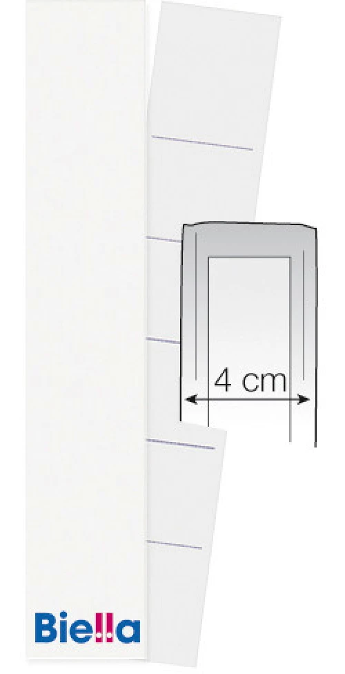 BIELLA Rückenschild Ordner 27 x 145 mm (25x)