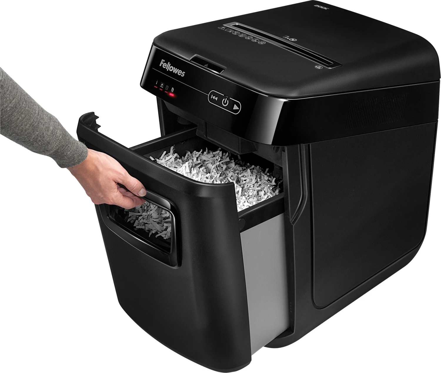 FELLOWES Aktenvernichter AutoMax 200C, P-4, 32lt