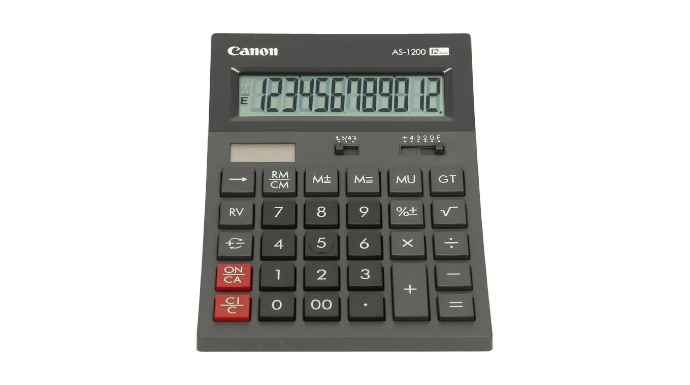 CANON AS1200 Tischrechner 12-stellig