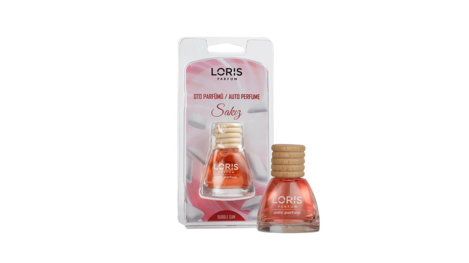 LORIS Parfum Autoduft Kaugummi, 10 ml