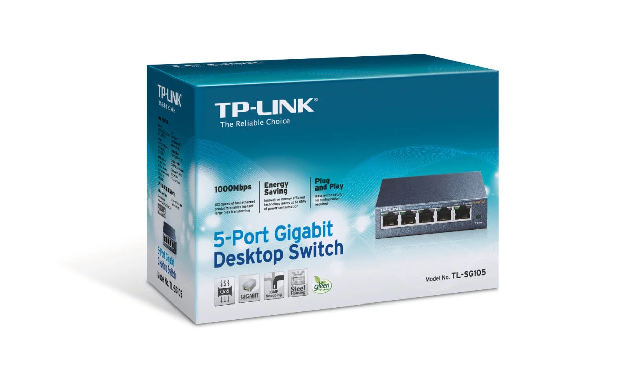 TP-LINK TL-SG105 5-Port Desktop Switch