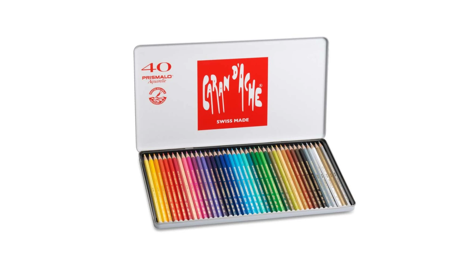CARAN D'ACHE Farbstifte Prismalo 3 mm - 40 Stk.