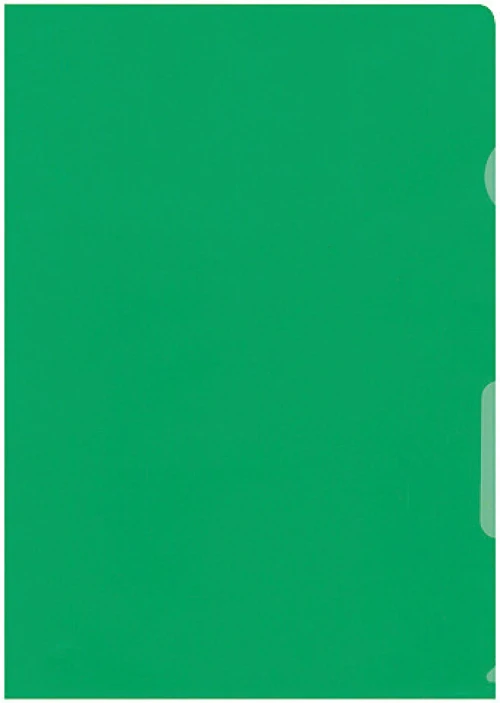 BÜROLINE Sichtmappen A4 10 Stück - Fingergriff oben/unten