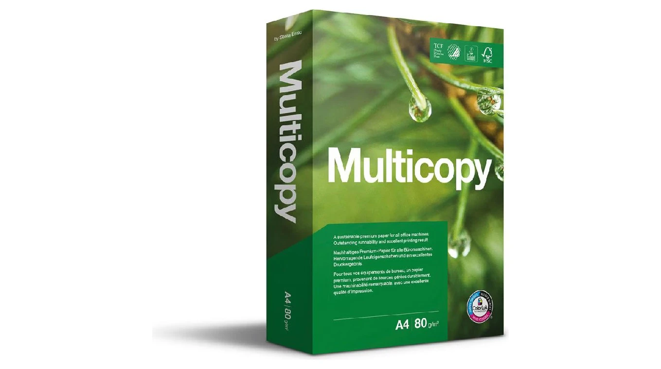 MULTICOPY Kopierpapier A4, 80 g/m², 500 Blatt
