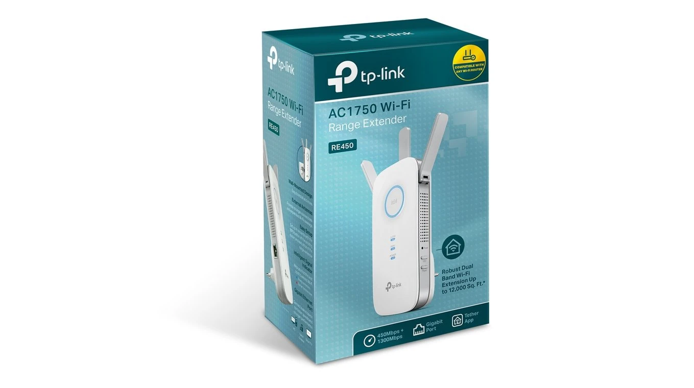 TP-LINK WLAN Repeater RE450 AC1750 Dual Band