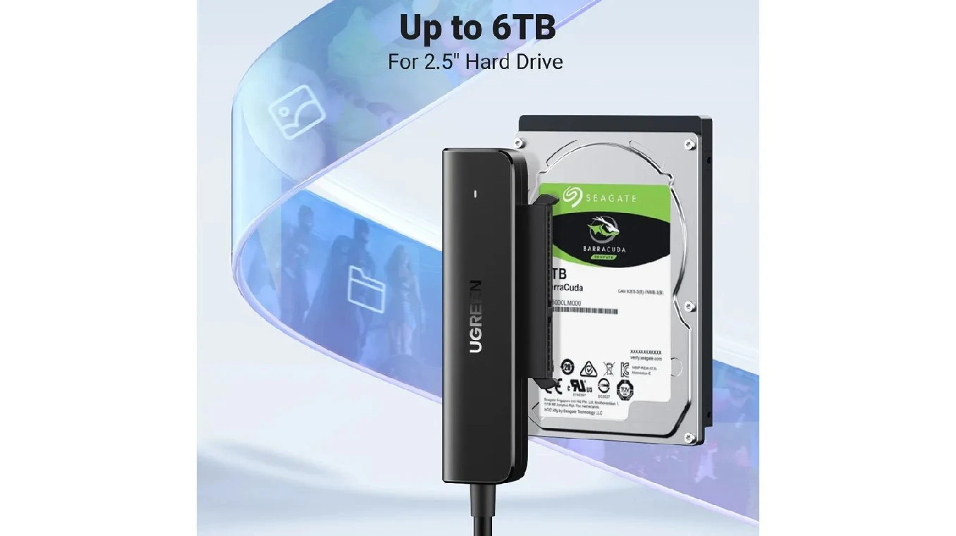 UGREEN USB-C 3.0 zu SATA Adapter 2.5"