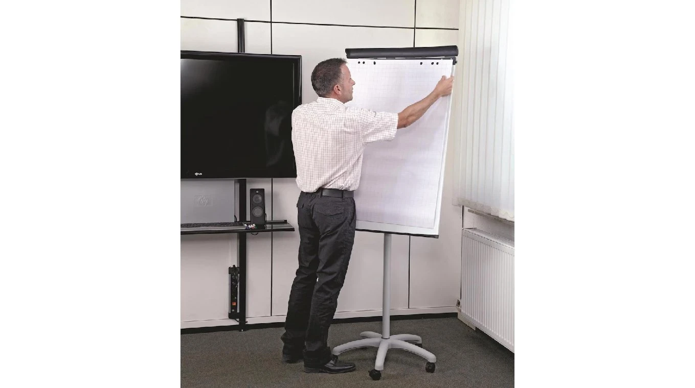 MAUL Flipchart standard mobil mit 2 Armen 66 x 97 cm