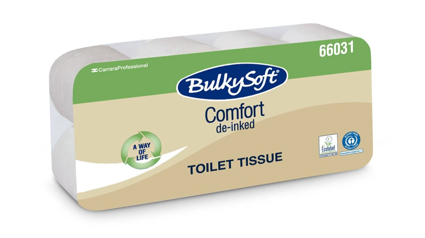 BULKYSOFT WC-Papier Comfort 3-lagig, 72 Rollen