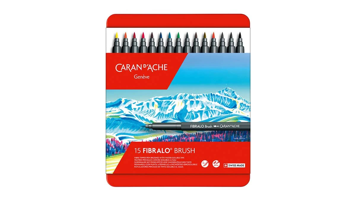 CARAN D'ACHE Classic Fibralo Brush 0.5-5 mm (15x)