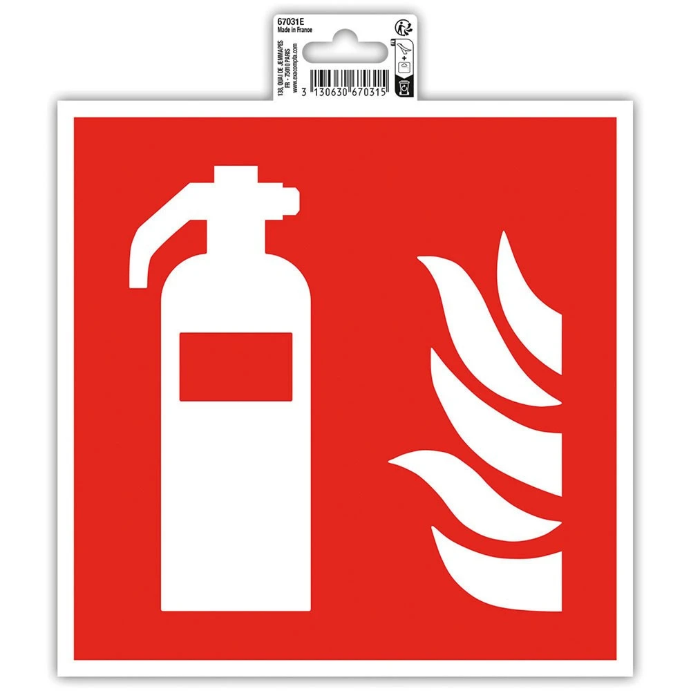 BIELLA Klebeschild Feuerlöscher