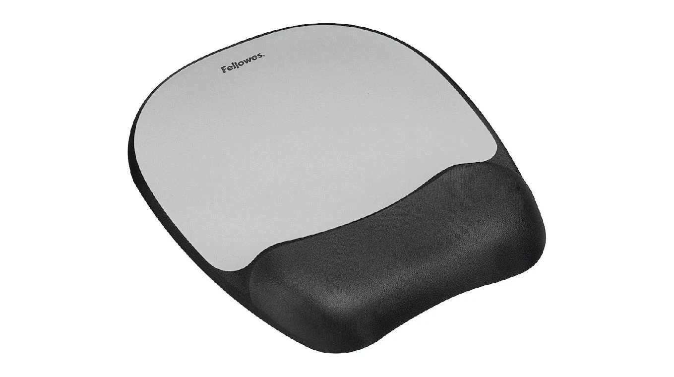 FELLOWES Mausmatte Memory Foam + Handgelenkauflage