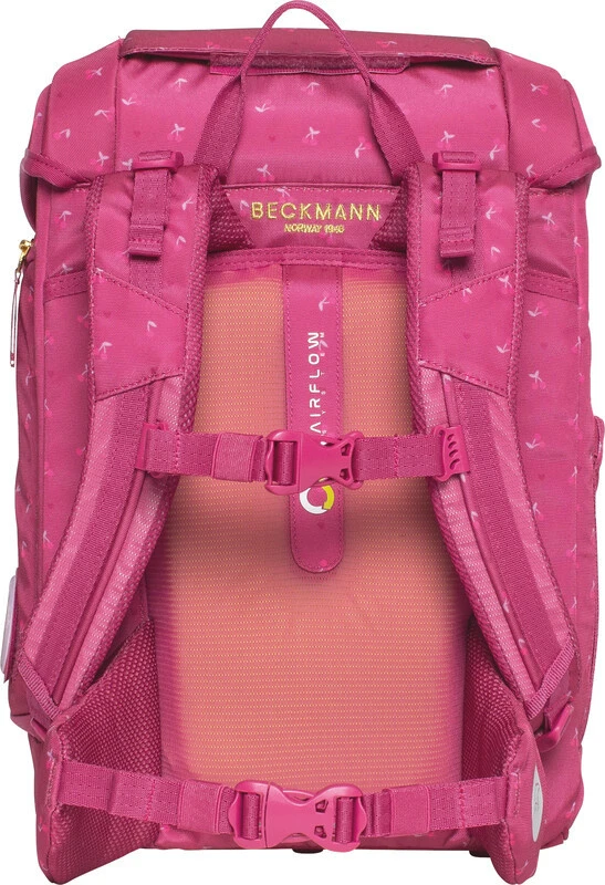 BECKMANN Schulrucksack-Set Plus Air mit Wendetasche