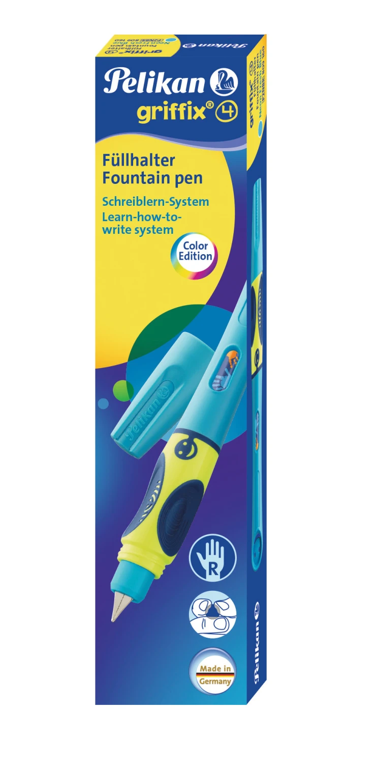 PELIKAN Füllhalter Griffix neonfresh blue R
