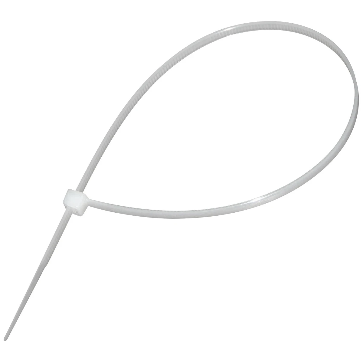 Kabelbinder transparent 4.8 mm x 19 cm,