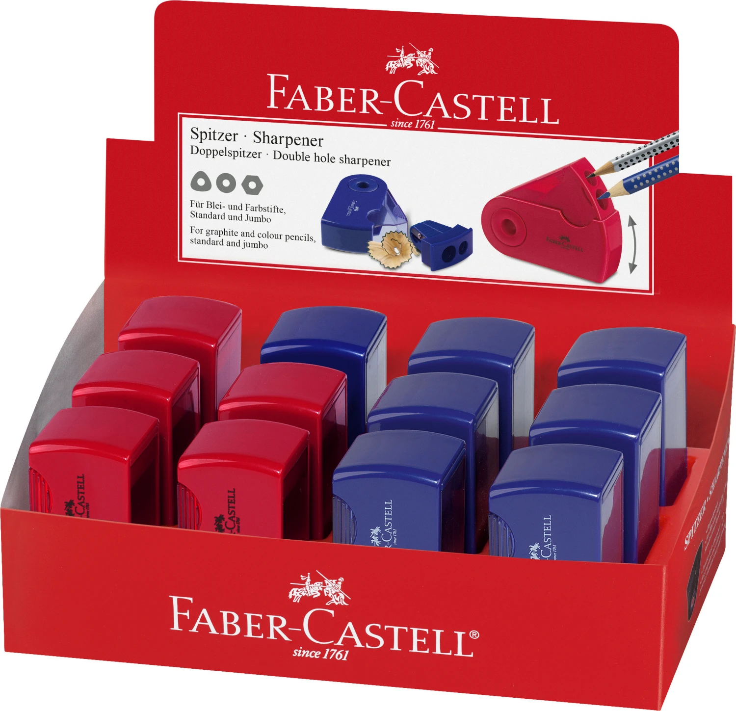 FABER-CASTELL Doppelspitzdose SLEEVE