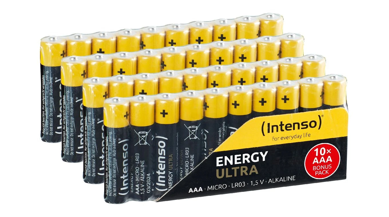 INTENSO Energy Ultra AAA Batterien - 40 Stk.